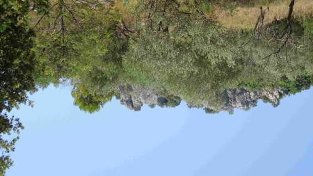 un ancien chateau sur notre chemin